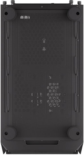 Arx 500 ARGB Gaming Midi Tower Computer Case Black