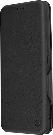 Techsuit Safe Wallet Plus Δερμάτινο / Σιλικόνης Μαύρο (Honor Magic5 Pro)