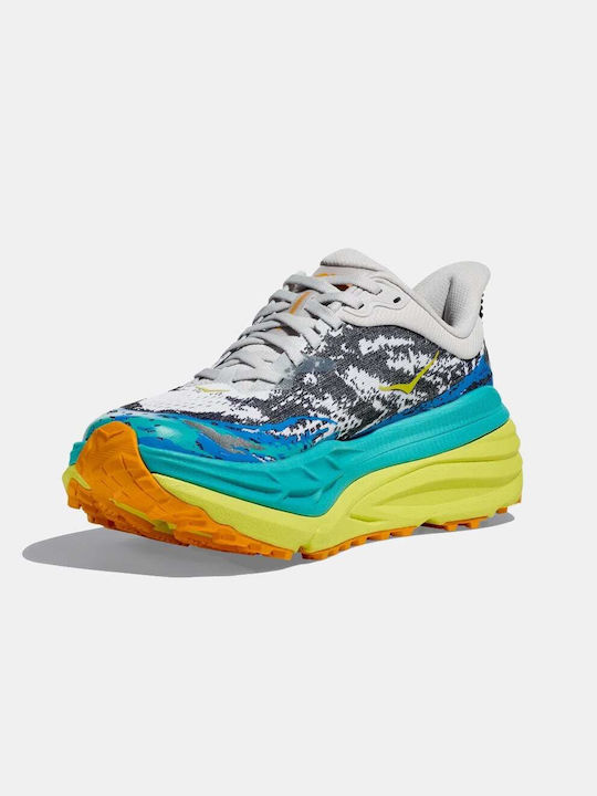 Hoka Sky Run Stinson Atr 7 Ανδρικά Αθλητικά Παπούτσια Trail Running Πολύχρωμα