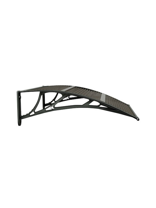 vidaXL Πολυκαρβονικό Στέγαστρο Π80xΒ80cm