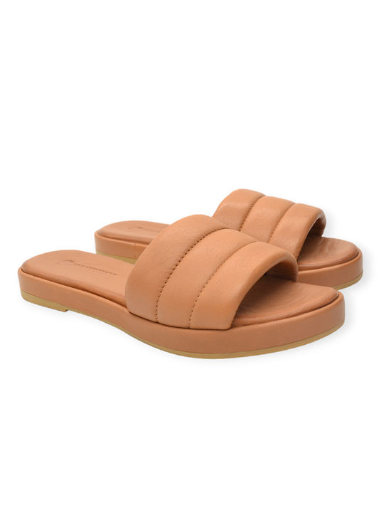 Hawkins Premium Leather Women's Sandals Tabac Brown