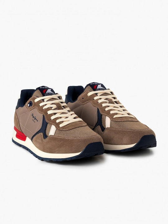 Pepe Jeans Brit Heritage Sneakers Beige