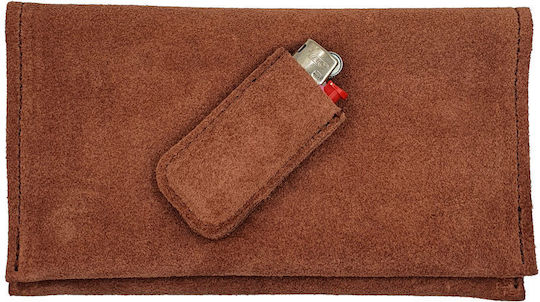 ByLeather Leather Tobacco Pouch HANDMADE With Magnetic Clasp Brown