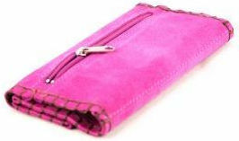 Tobacco Pouch With Magnetic Clasp Pink