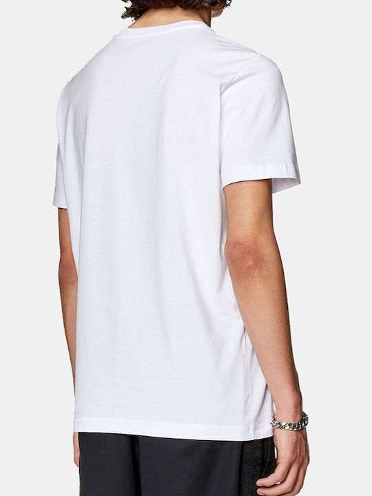 Diesel Men's Short Sleeve T-shirt White
