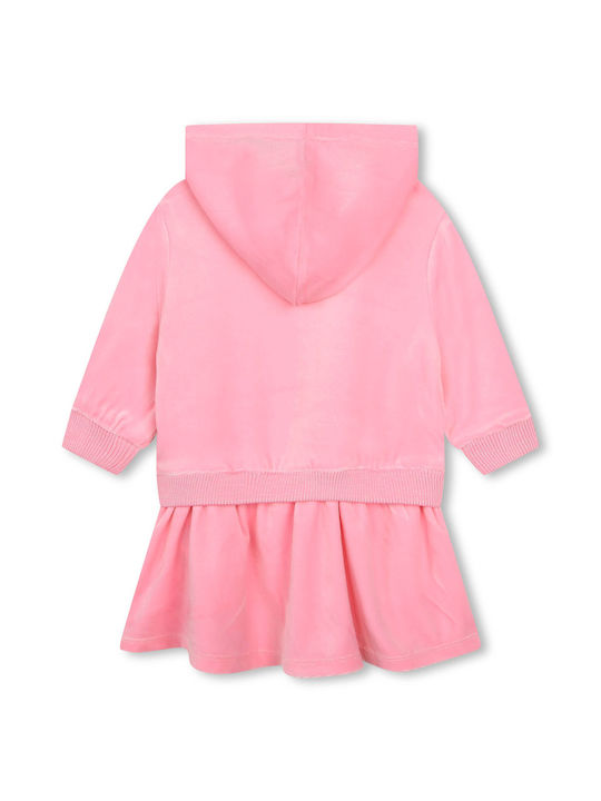 Billieblush Kids Dress Long Sleeve Pink