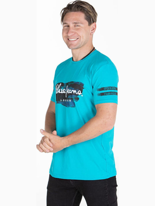 T-shirt Τιρκουάζ