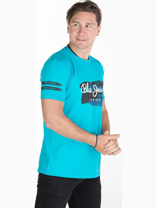 T-shirt Τιρκουάζ