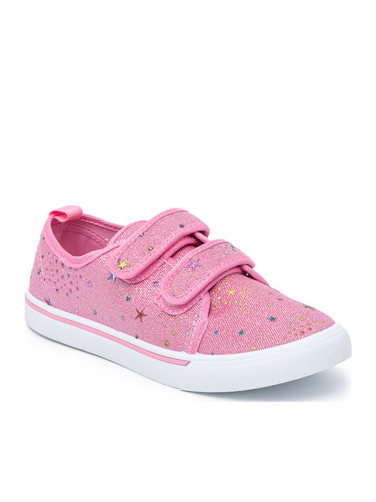 Παιδικά Sneakers με Σκρατς Ροζ