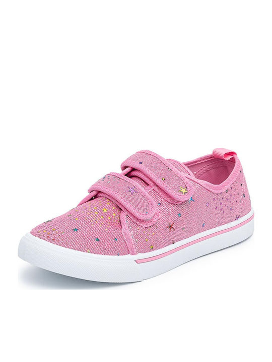 Παιδικά Sneakers με Σκρατς Ροζ