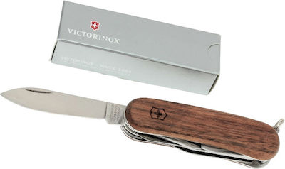 Victorinox Evowood Swiss Army Knife with Blade made of Stainless Steel