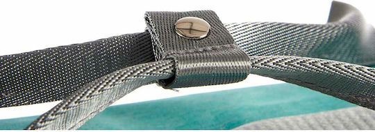 Berilo Geantă de voiaj Albastru deschis Textil L43xW15xH39cm