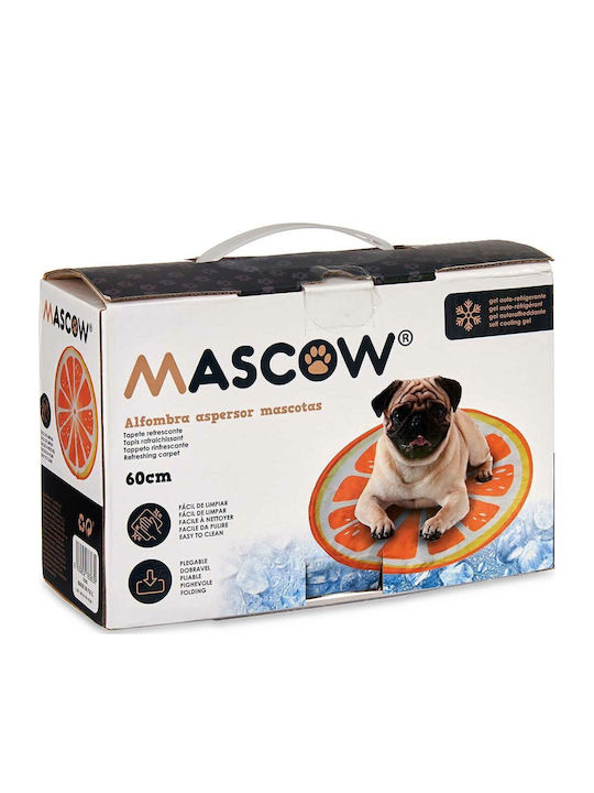 Mascow Στρώμα Σκύλου Πορτοκαλί 60x60εκ.