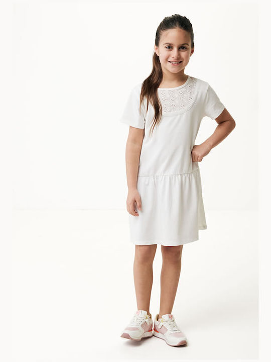 Mexx Kids Dress Short Sleeve White