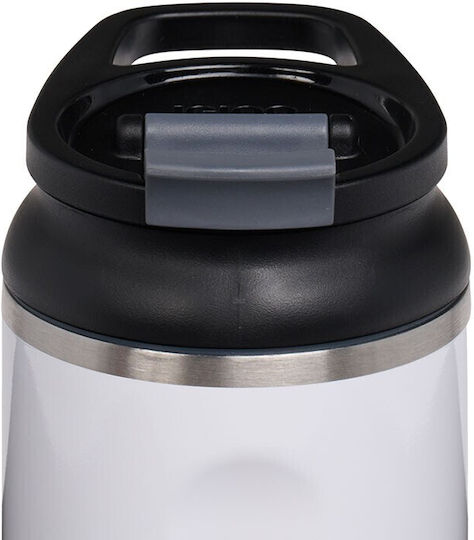 Igloo Tumbler Ποτήρι Θερμός Ανοξείδωτο 354ml Κόκκινο με Καλαμάκι και Λαβή