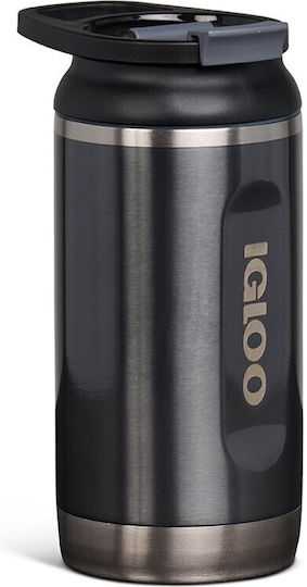 Igloo Tumbler Ποτήρι Θερμός Ανοξείδωτο 354ml Κόκκινο με Καλαμάκι και Λαβή