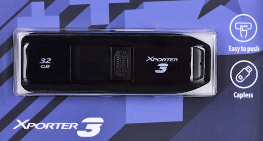 Patriot Xporter 3 32GB USB 3.2 Stick Μαύρο