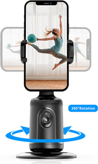 Techsuit P01 Gimbal Κινητού με 2 ώρες λειτουργίας Μαύρο
