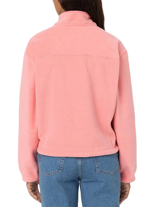Dickies De iarnă Femeie Fleece Bluză Mânecă lungă Roz