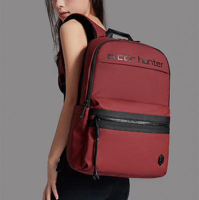 Arctic Hunter Waterproof Backpack Backpack for 15.6" Laptop Red B00536-RD