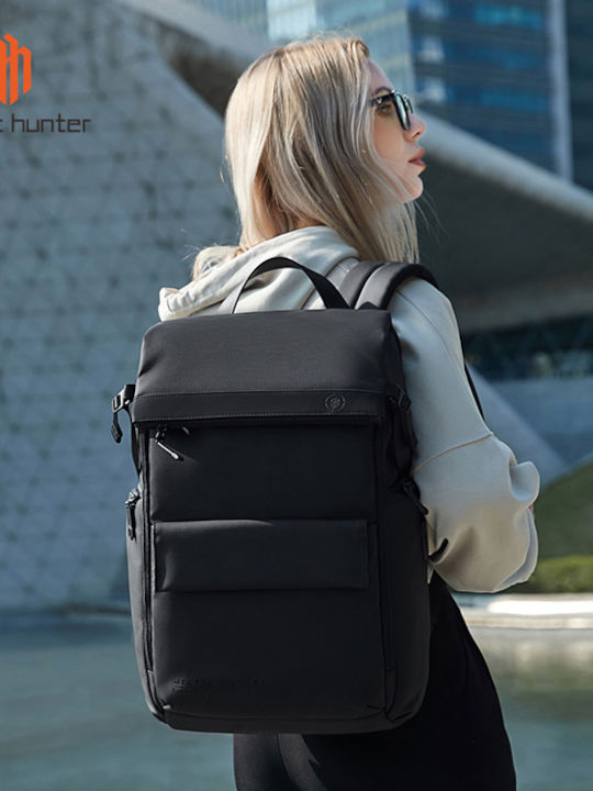 Arctic Hunter Wasserdicht Tasche Rucksack für Laptop 15.6" in Schwarz Farbe B00562-BK