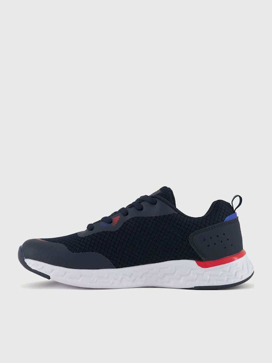 Kids Sports Shoes Running with Laces Blue