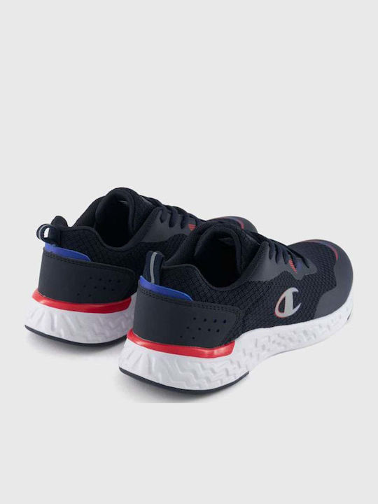Kids Sports Shoes Running with Laces Blue