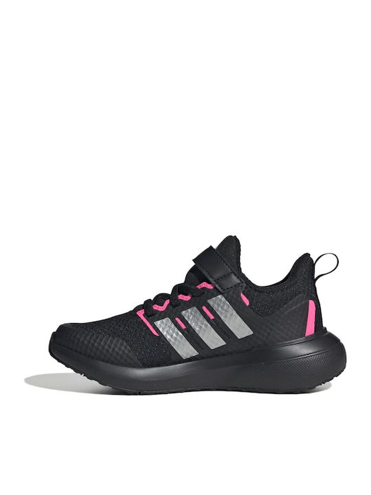 Fortarun FortaRun 2.0 EL K Waterproof Kids Sports Shoes Running with Hoop & Loop Closure Black