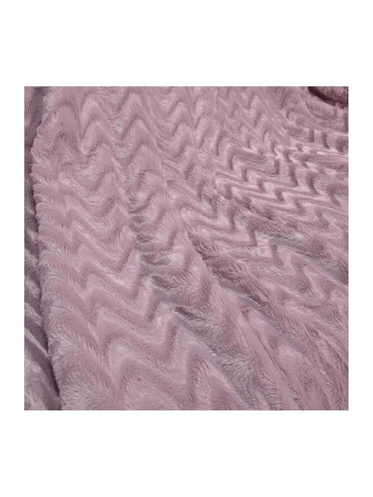 Teoran Stripe Ριχτάρι Πολυθρόνας Βελουτέ 160x220εκ. 12 52010621