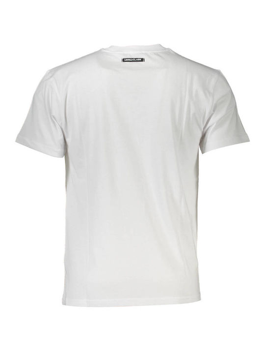 Roberto Cavalli Men's Short Sleeve T-shirt White