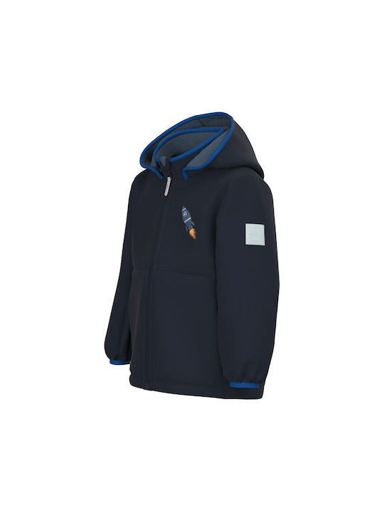 Name It Kinderjacke Kurz mit Kapuze Blau