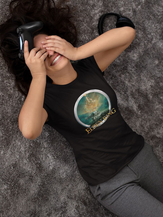Softworld Elden Ring Icon Black T-shirt