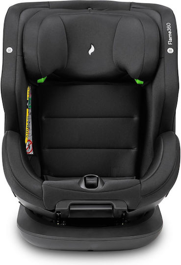 Osann Flame 360 Καθισματάκι Αυτοκινήτου i-Size με Isofix All Black 0-36 kg