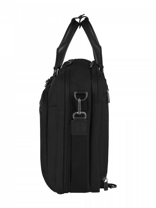 Victorinox Werks Professional Cordura 2-Way Waterproof Shoulder / Handheld Bag for 15" Laptop Black
