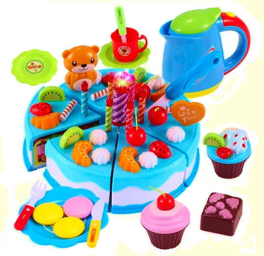 Loco Tort De Aniversare Pentru 3+ Ani 29 Cm 80 Buc