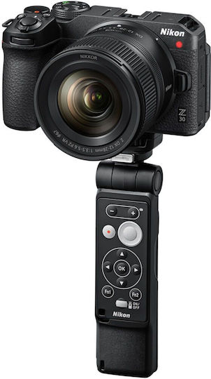 Nikon Z 30 Mirrorless Camera Kit (Z DX 12-28mm f/3.5-5.6 PZ VR) Black
