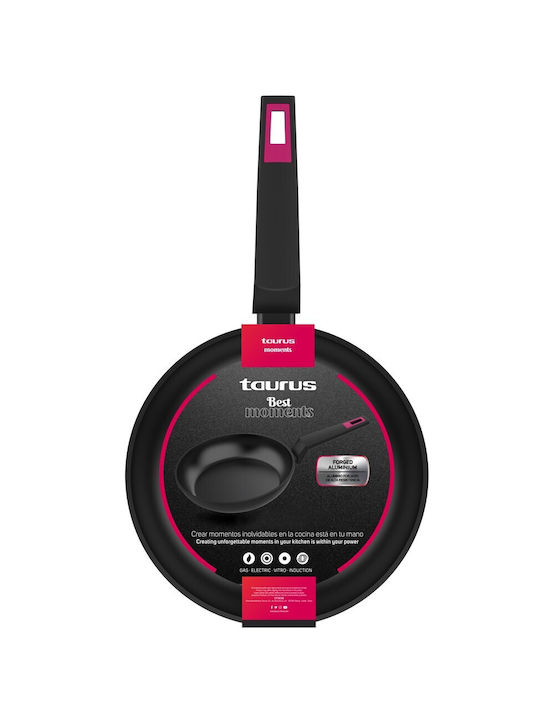 Taurus Taurus Aluminum Non-stick Frying Pans Set Black 3 Pieces