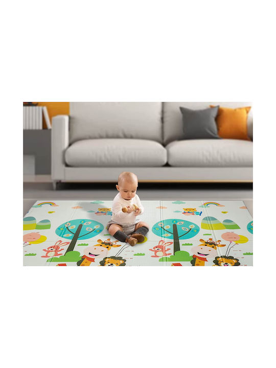 Kids Synthetic Activity Mat Zoo 120x180cm 8mm