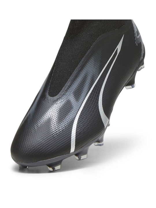 PUMA Ultra Match Ll Football Shoes with Cleats Black / Asphalt