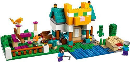 LEGO Minecraft The Crafting Box 4.0 for 8+ Years 605 Pieces