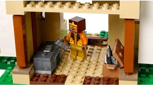 LEGO Minecraft Крепостта на Железния Голем за 9+ Години 868 Бройки