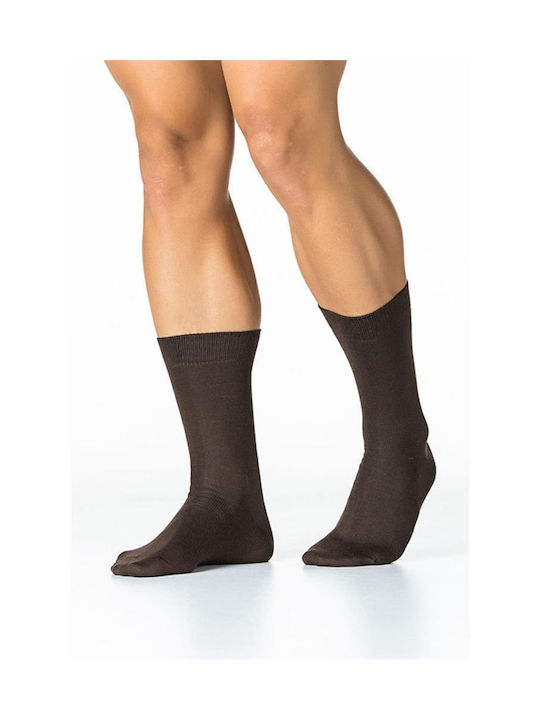 Inizio Men's Socks Brown