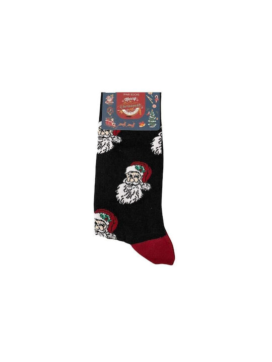 Ekmen Men's Christmas Socks Black