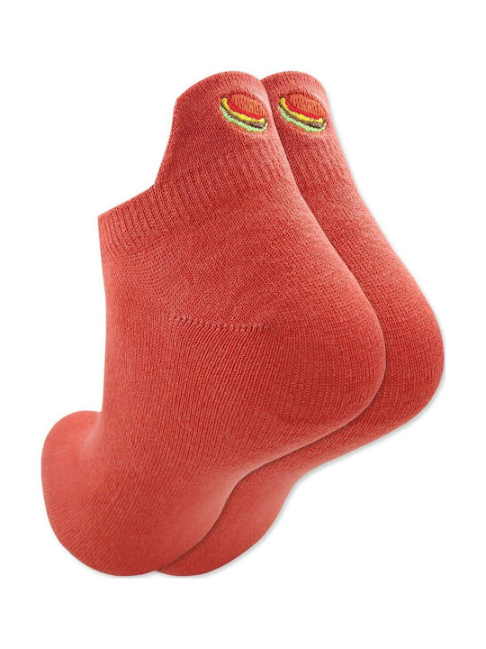Axidwear AXID Men's Solid Color Socks Orange