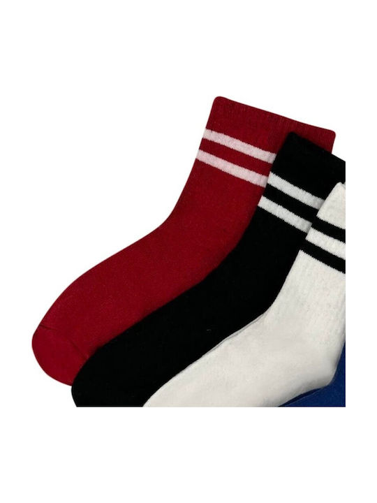 V-store Gemusterte Socken Mehrfarbig 5Pack
