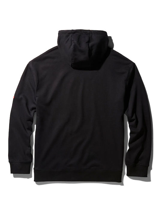 Sprayground Men's Sweatshirt with Hood and Pockets Black