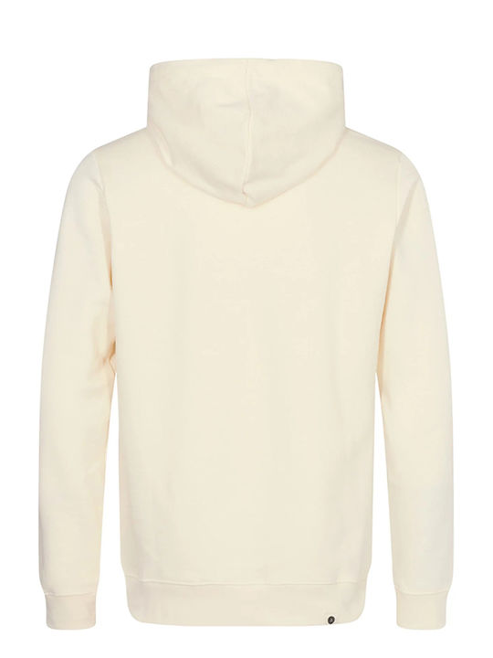 Anerkjendt Men's Sweatshirt with Hood and Pockets Beige