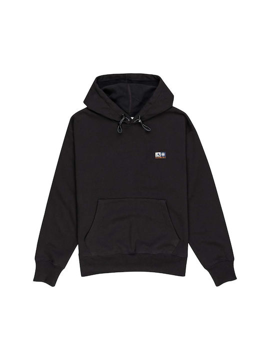 Element Men's Sweatshirt with Hood and Pockets Black