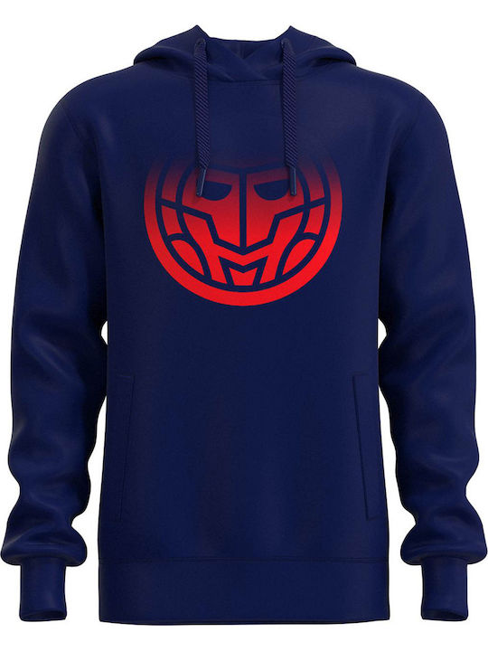 Sweatshirt with Hood Blue