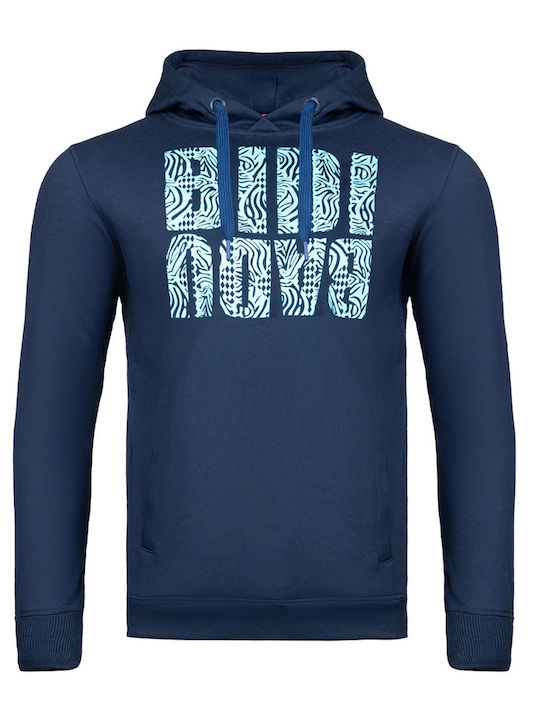 Sweatshirt with Hood Blue